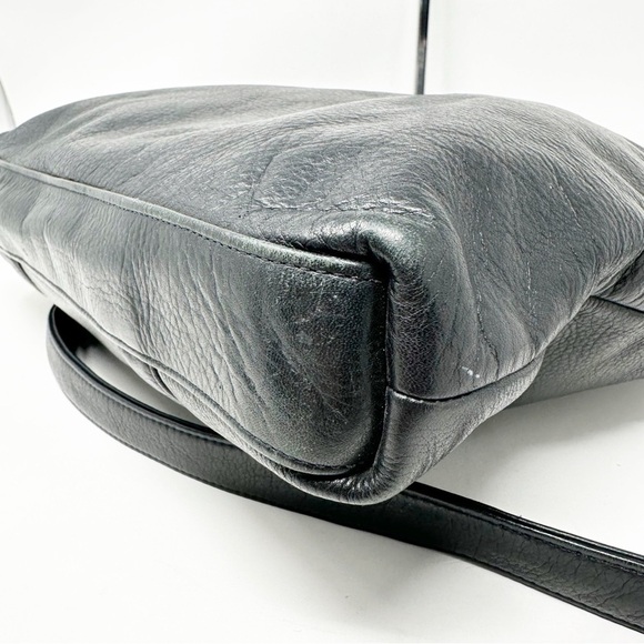 Jackie Easlick Leather Crossbody Satchel - Picture 6 of 7